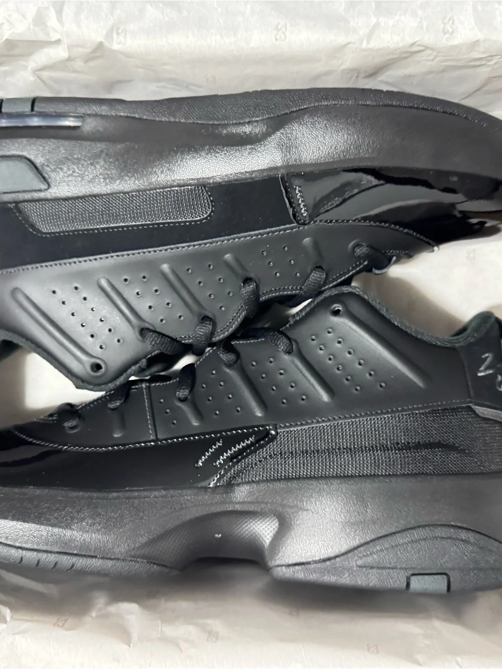 Jordan Men's All-Black Athletic Sneakers